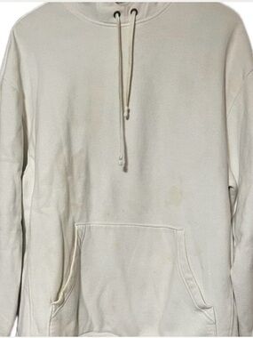 Finish Line Men's Off-White Hoodie Pullover